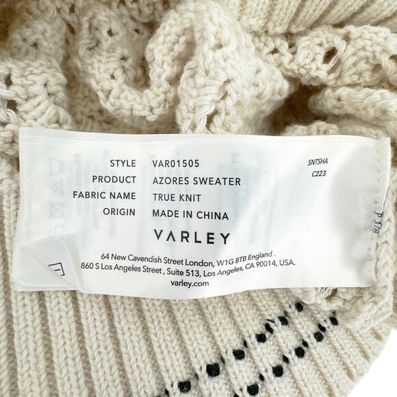 VARLEY Azores Sweater in Birch XS - Picture 6 of 10